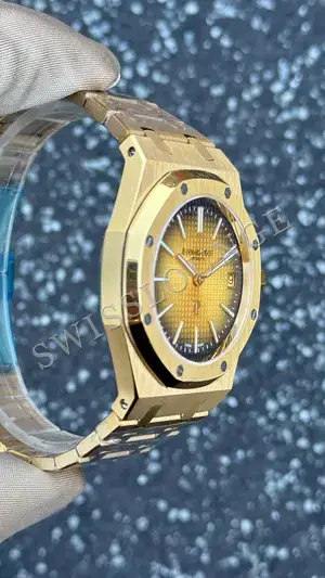 Audemars Piguet Royal Oak 39 mm "Jumbo Thin" 15202BA, 9. görsel