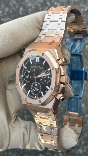 Audemars Piguet Royal Oak "Chrono Rose Gold Blue" 26240 — 6. görsel