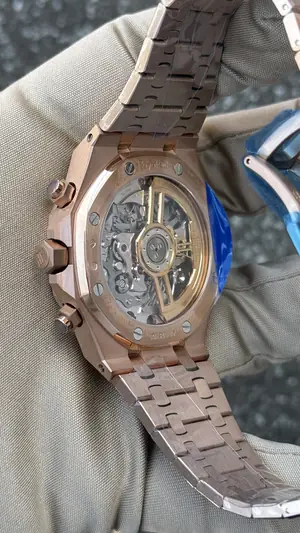 Audemars Piguet Royal Oak "Chrono Rose Gold Blue" 26240 — 7. görsel