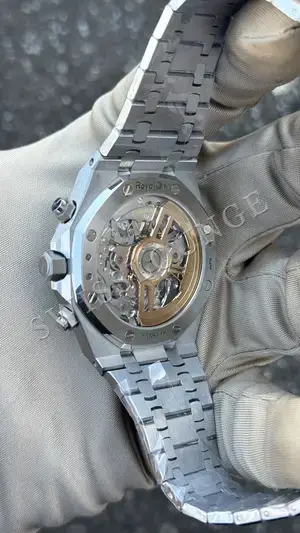 Audemars Piguet Royal Oak "Chronograph Çelik Kasa Haki Yeşil Kadran" 26240ST No. 04, 7. görsel