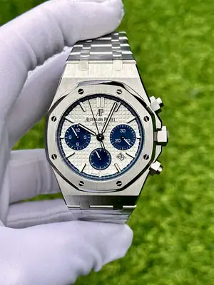 Audemars Piguet Royal Oak "Chronograph Mavi Kadran Panda" 26331ST — 1. görsel