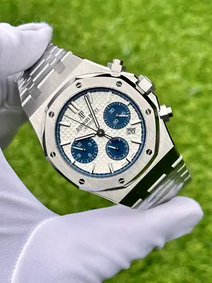 Audemars Piguet Royal Oak "Chronograph Mavi Kadran Panda" 26331ST — 2. görsel