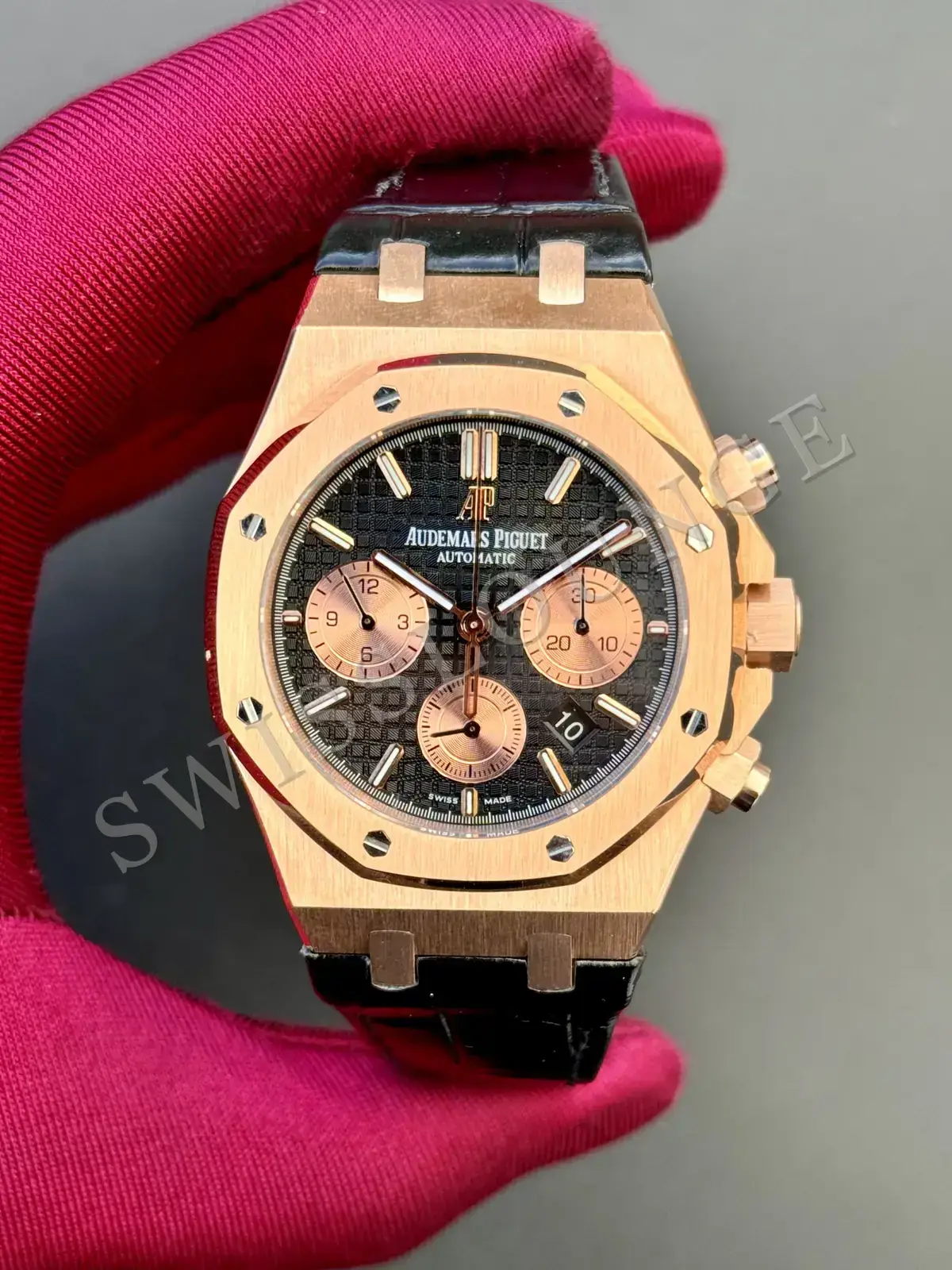 Audemars Piguet Royal Oak "Chronograph Rose Kasa Siyah Kadran Panda" 26330ST No. 02