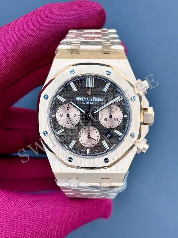 Audemars Piguet Royal Oak "Chronograph Rose Kasa Siyah Kadran Panda" 26330ST No. 04