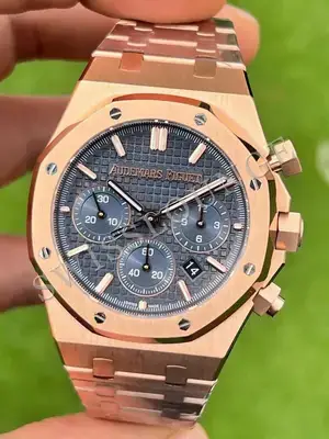 Audemars Piguet Royal Oak "Chronograph Rose Kasa Siyah Kadran Panda" 26330ST — 3. görsel