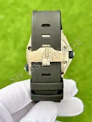 Audemars Piguet Royal Oak "Diver Çelik Kasa Beyaz Kadran" — 7. görsel