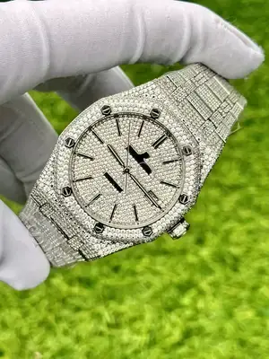 Audemars Piguet Royal Oak "Fircali Çelik Kasa Gri Kadran" — 4. görsel