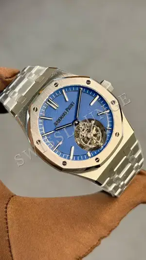 Audemars Piguet Royal Oak "Flying Tourbillon Açık Mavi Kadran" — 2. görsel