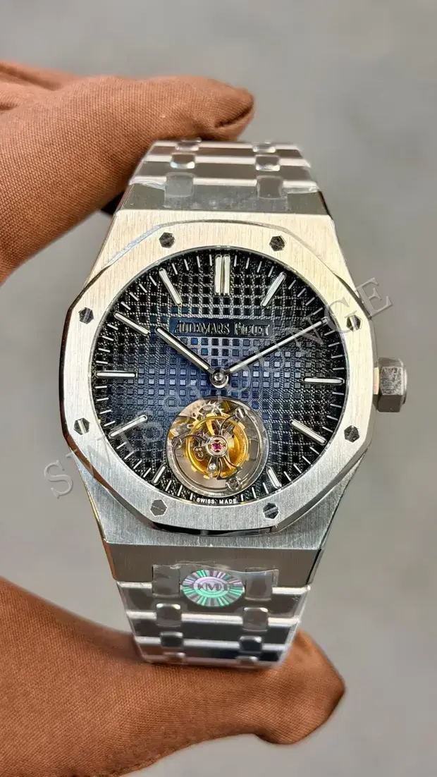 Audemars Piguet Royal Oak "Flying Tourbillon Lacivert Tapisserie Kadran"