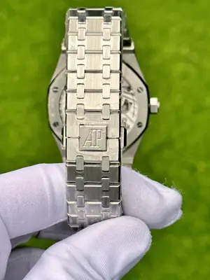Audemars Piguet Royal Oak "Ince Flying Tourbillon Çelik Kasa Mavi Kadran" No. 01 — 7. görsel