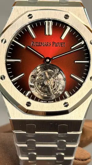 Audemars Piguet Royal Oak "Ince Flying Tourbillon Çelik Kasa Mavi Kadran" No. 11 — 5. görsel