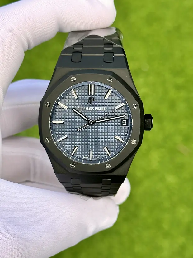 Audemars Piguet Royal Oak "Ince Flying Tourbillon Çelik Kasa Mavi Kadran" No. 14
