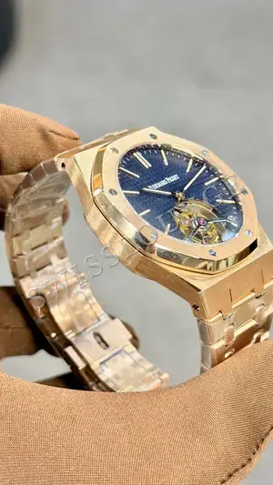 Audemars Piguet Royal Oak "Ince Flying Tourbillon Çelik Kasa Mavi Kadran" No. 18 — 5. görsel