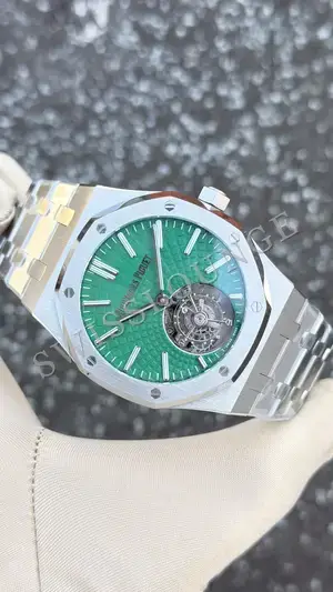 Audemars Piguet Royal Oak "Ince Flying Tourbillon Çelik Kasa Mavi Kadran" No. 19 — 2. görsel