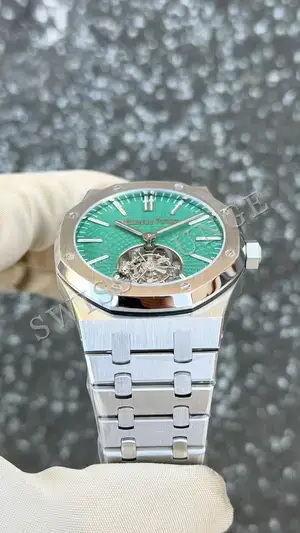 Audemars Piguet Royal Oak "Ince Flying Tourbillon Çelik Kasa Mavi Kadran" No. 19 — 4. görsel