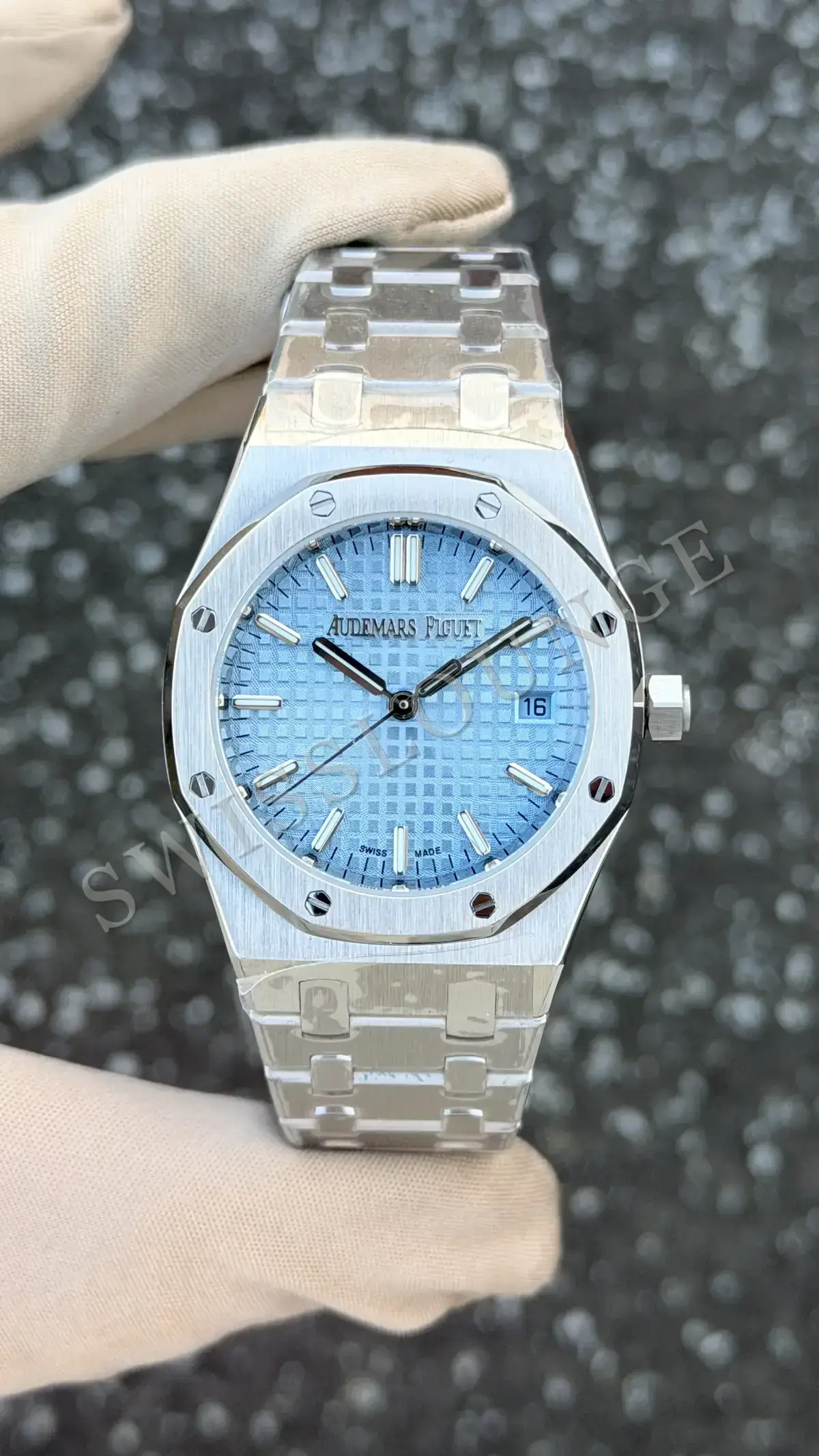 Audemars Piguet Royal Oak "Ince Flying Tourbillon Çelik Kasa Mavi Kadran" No. 20