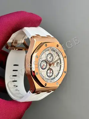 Audemars Piguet Royal Oak Offshore "2017 Summer Edition Pembe Altın Kasa Beyaz Kadran" — 5. görsel