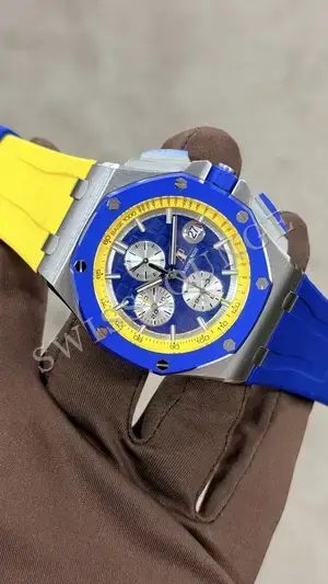 Audemars Piguet Royal Oak Offshore 44 mm "Novelty Ukraine Flag Blue Yellow" — 2. görsel
