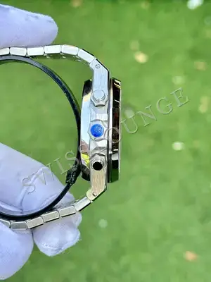 Audemars Piguet Royal Oak Offshore "Chronograph Çelik Kasa Siyah Bezel Mavi Kadran" — 6. görsel