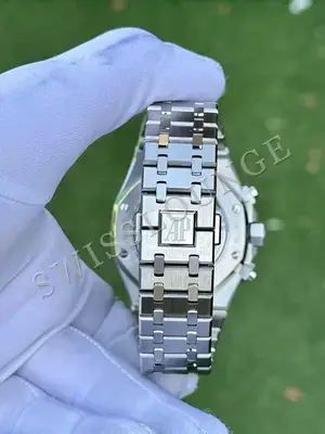 Audemars Piguet Royal Oak Offshore "Chronograph Çelik Kasa Siyah Bezel Mavi Kadran" — 7. görsel