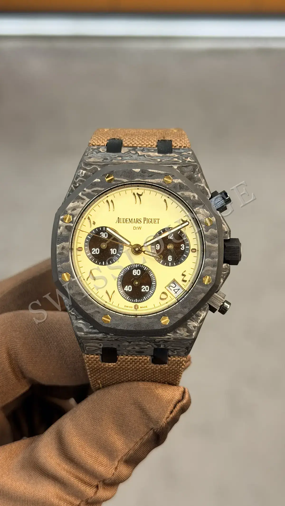 Audemars Piguet Royal Oak Offshore "Karbon Kasa Sarı Kadran"