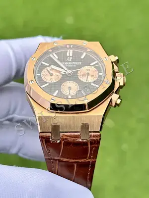 Audemars Piguet Royal Oak Offshore "Novelty Pembe Tema Deri Kordon 2014" — 15. görsel