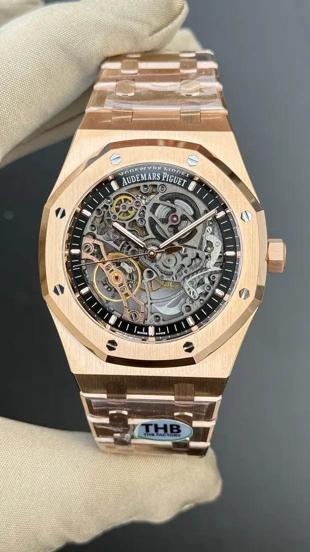 Audemars Piguet Royal Oak "Openworked RG Skeleton"