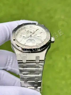 Audemars Piguet Royal Oak "Perpetual Calendar Çelik Kasa Beyaz Kadran" 26574 No. 02 — 4. görsel