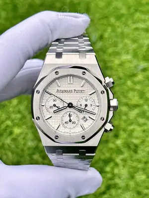 Audemars Piguet Royal Oak "Perpetual Calendar Çelik Kasa Beyaz Kadran" 26574 No. 03 — 1. görsel