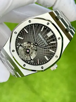 Audemars Piguet Royal Oak "Perpetual Calendar Çelik Kasa Beyaz Kadran" 26574 No. 04 — 3. görsel