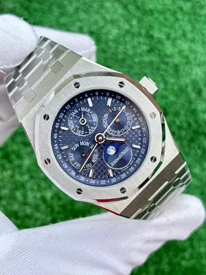 Audemars Piguet Royal Oak "Perpetual Calendar Çelik Kasa Mavi Kadran" 26574 No. 02 — 3. görsel