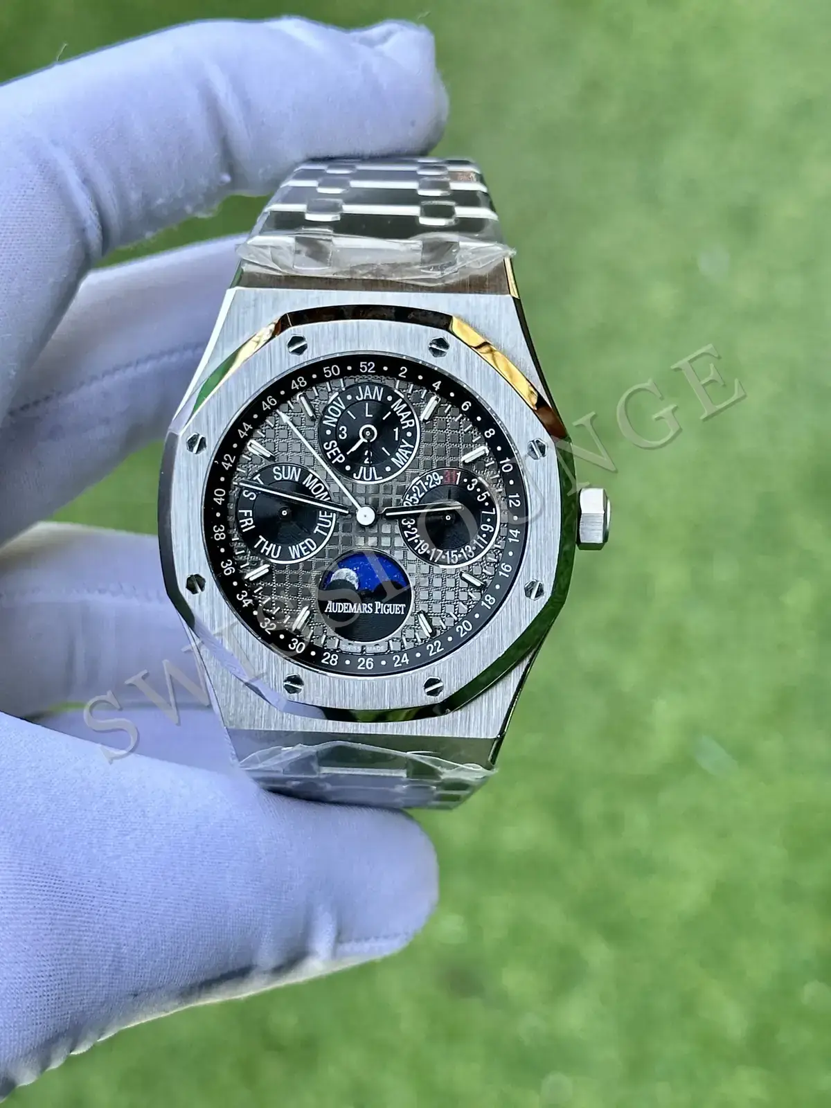 Audemars Piguet Royal Oak "Perpetual Calendar Çelik Kasa Mavi Kadran" 26574