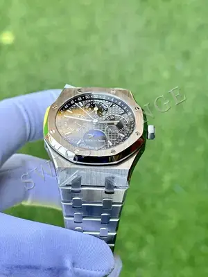 Audemars Piguet Royal Oak "Perpetual Calendar Çelik Kasa Mavi Kadran" 26574 — 4. görsel