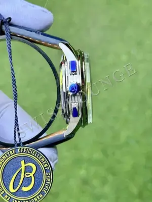 Breitling Navitimer 43 mm "Çelik Kasa Mavi Kadran Deri Kordon" B01 No. 02 — 6. görsel