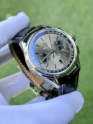 Breitling Navitimer 43 mm "Çelik Kasa Mavi Kadran Deri Kordon" B01 No. 04, 2. görsel