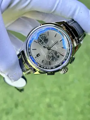 Breitling Navitimer 43 mm "Çelik Kasa Mavi Kadran Deri Kordon" B01 No. 04, 3. görsel