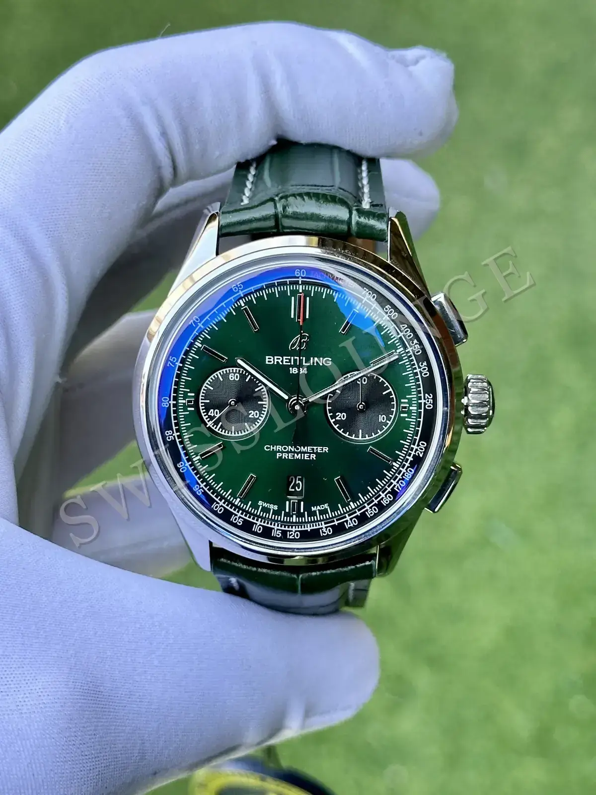 Breitling Navitimer 43 mm "Çelik Kasa Mavi Kadran Deri Kordon" B01 No. 05