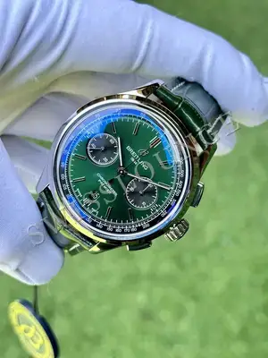 Breitling Navitimer 43 mm "Çelik Kasa Mavi Kadran Deri Kordon" B01 No. 05 — 3. görsel