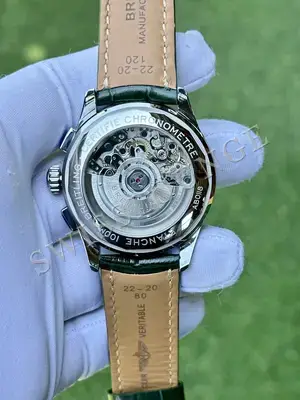 Breitling Navitimer 43 mm "Çelik Kasa Mavi Kadran Deri Kordon" B01 No. 05 — 7. görsel