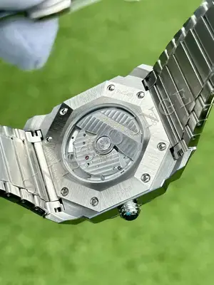 Bvlgari Octo "Solotempo Automatic Çelik Kasa Mavi Kadran Gümüş Gosterge" No. 04 — 8. görsel