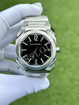 Bvlgari Octo "Solotempo Automatic Çelik Kasa Mavi Kadran Gümüş Gosterge" — 1. görsel
