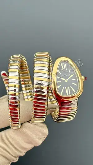 Bvlgari Serpenti "Tubogas Altın Kolye", 1. görsel