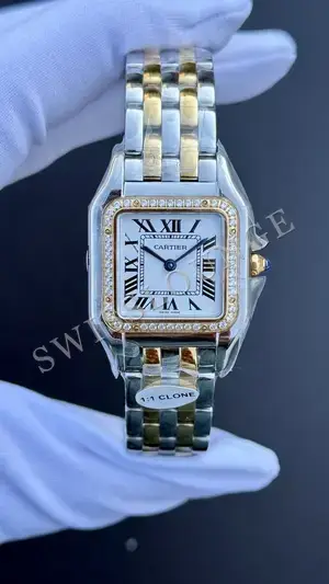 Cartier Panthere 27 mm "Gold And Steel Quartz" — 1. görsel