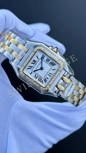 Cartier Panthere 27 mm "Gold And Steel Quartz" — 2. görsel