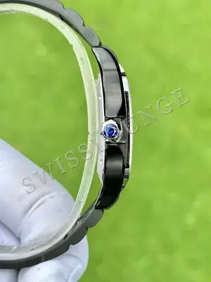 Cartier Santos "De Men Xl DLC Kaplama Çelik Siyah Kadran" 100 No. 02 — 12. görsel