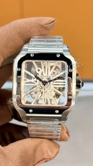 Cartier Santos "De Skeleton Rose Gold" No. 03 — 2. görsel