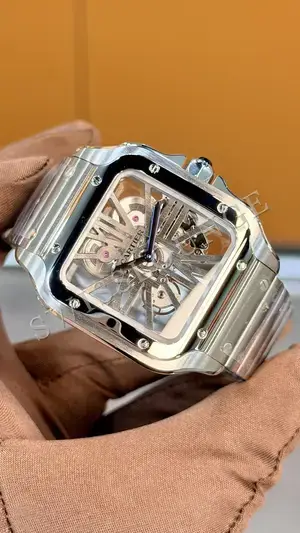Cartier Santos "De Skeleton Rose Gold" No. 03 — 3. görsel