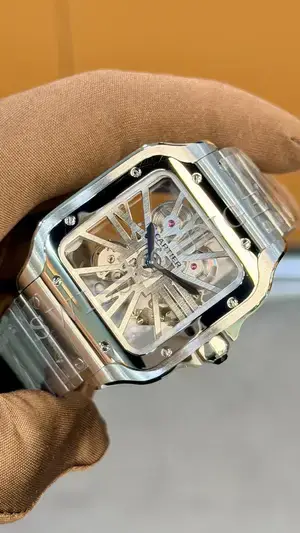 Cartier Santos "De Skeleton Rose Gold" No. 03 — 4. görsel