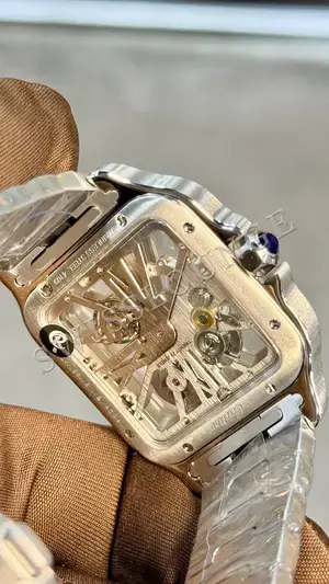 Cartier Santos "De Skeleton Rose Gold" No. 03 — 8. görsel