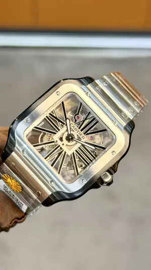 Cartier Santos "De Skeleton Rose Gold" No. 04 — 3. görsel